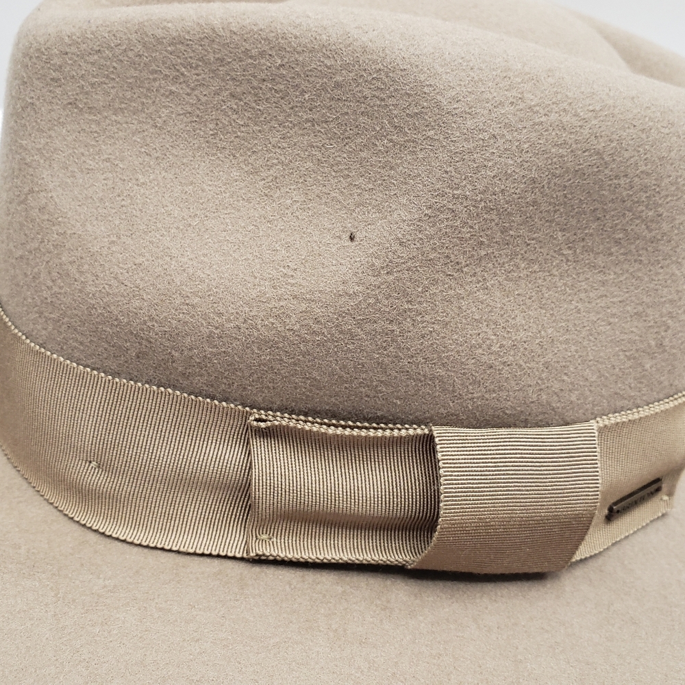 Brixton Hat Joanna Hat Felted 100% Wool Hat Light Tan Medium Outdoor Classic - Picture 9 of 12